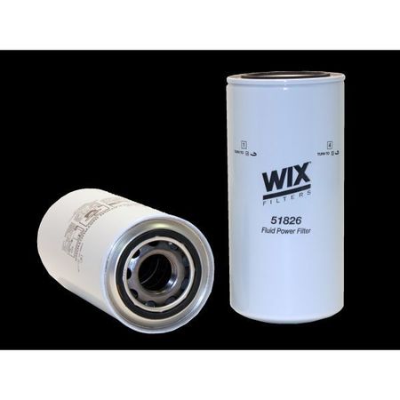 WIX FILTERS Hyd Filter, 51826 51826